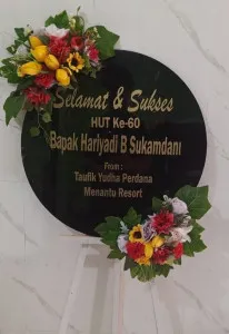 Papan Akrilik Ucapan Ulang Tahun Kabupaten Banyumas